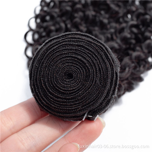 Indian virgin human hair extension loose deep water wave bundles
